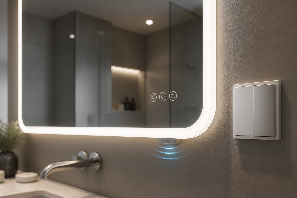 Touch, senzor pokreta ili zidni prekidač za LED ogledalo Touch, senzor pokreta ili zidni prekidač za LED ogledalo